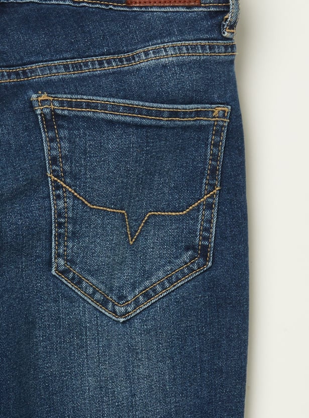 PEPE JEANS Boys Collins Faded Slim Fit Jeans