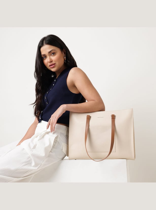 FASTRACK Solid Shoulder Bag