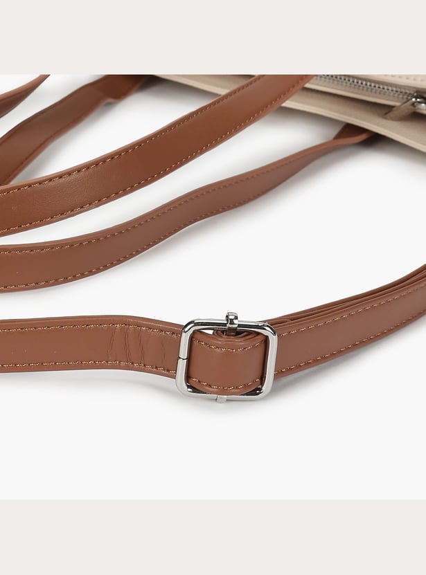 FASTRACK Solid Shoulder Bag