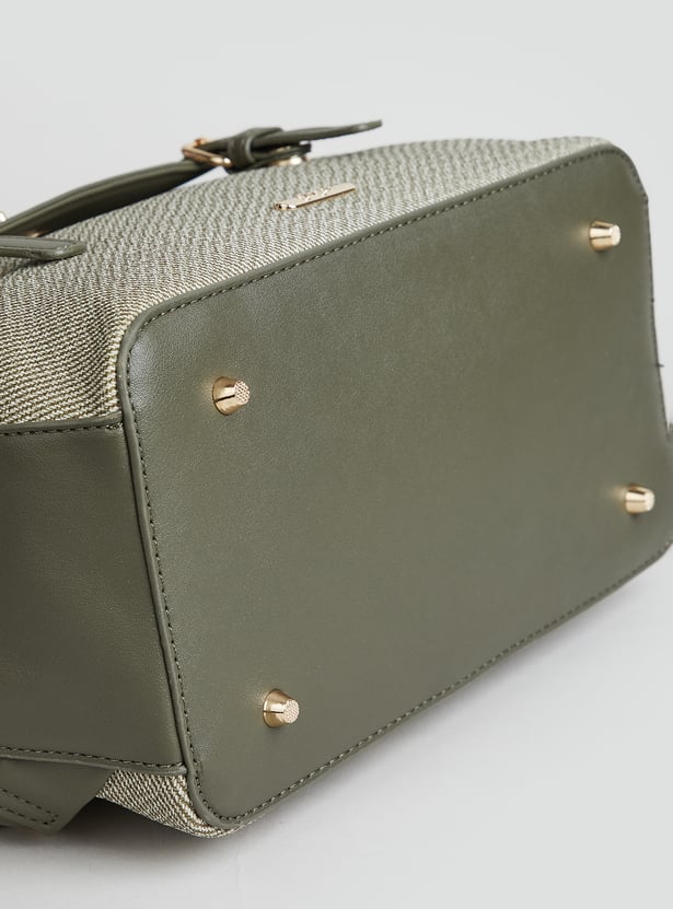 GINGER Colourblocked Turnlock Backpack