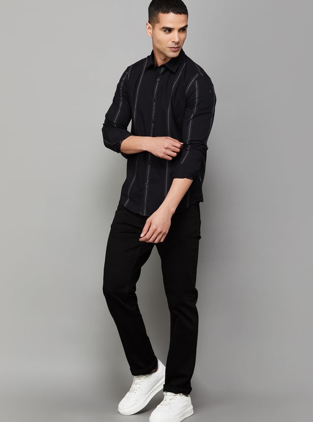 FLYING MACHINE Striped Slim Fit Shirt