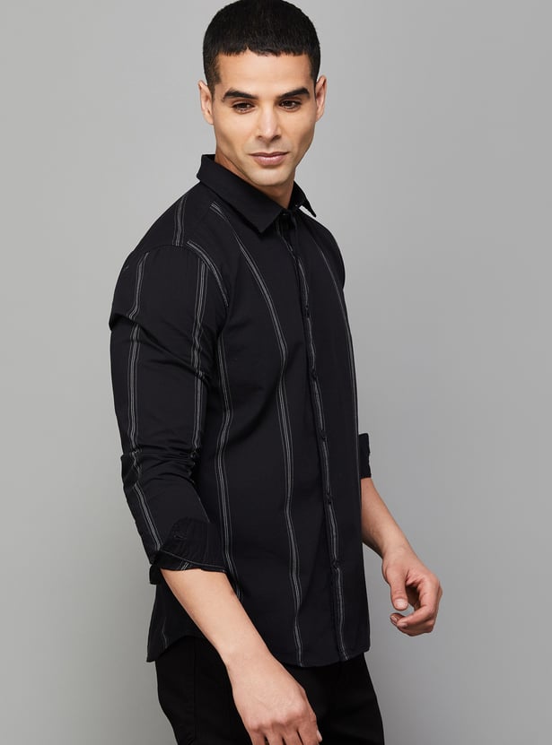 FLYING MACHINE Striped Slim Fit Shirt