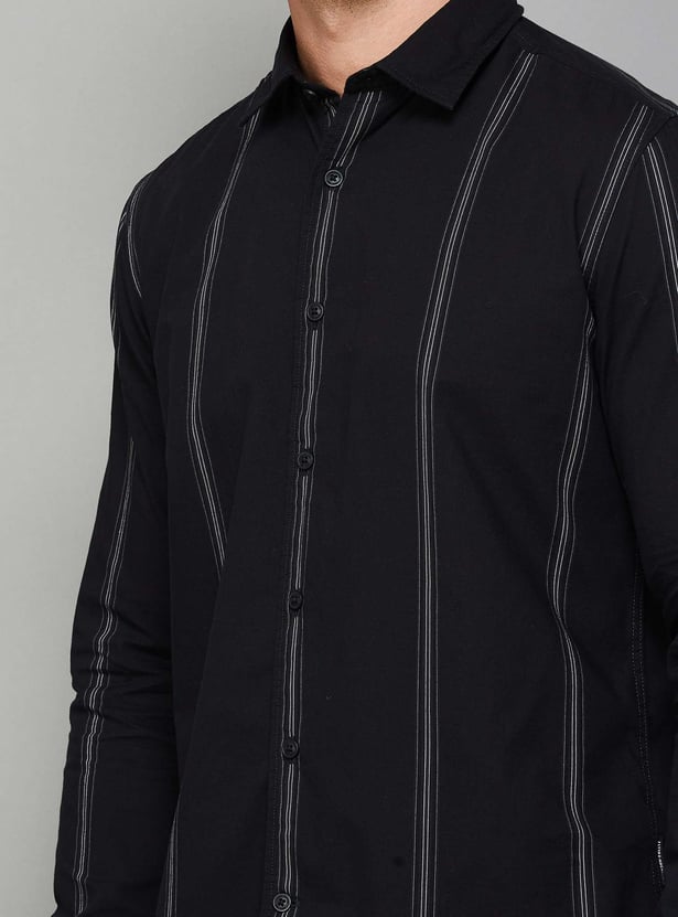 FLYING MACHINE Striped Slim Fit Shirt