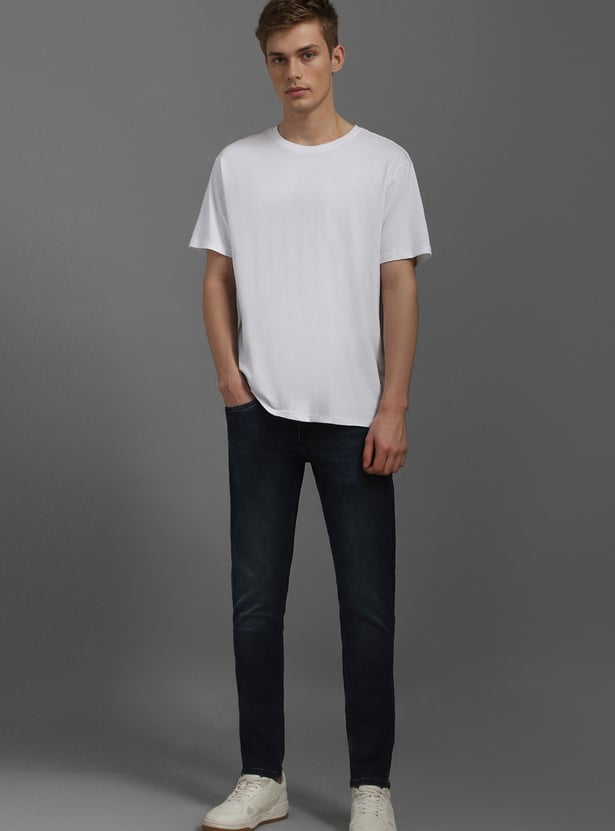 LP JEANS Washed Slim Tapered Jeans