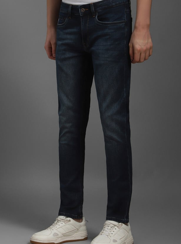 LP JEANS Washed Slim Tapered Jeans
