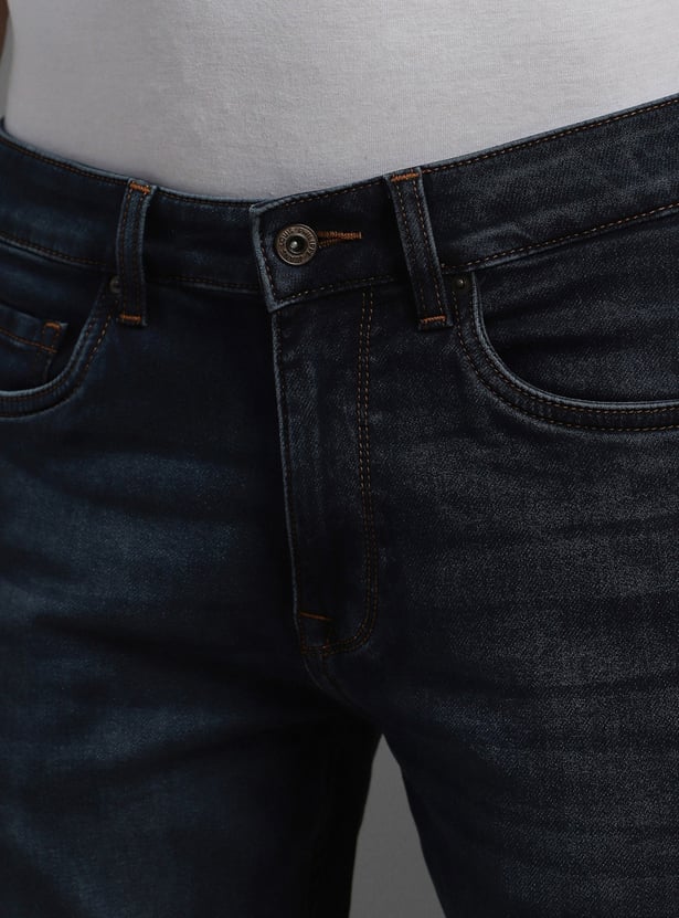 LP JEANS Washed Slim Tapered Jeans