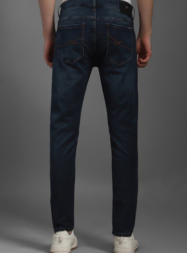 LP JEANS Washed Slim Tapered Jeans