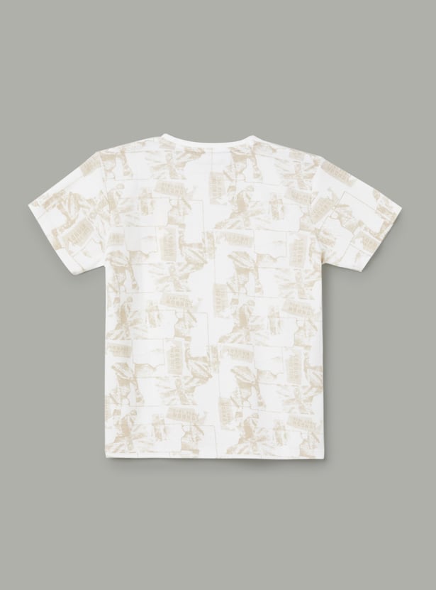 PEPE JEANS Boys Graphic Print T-shirt