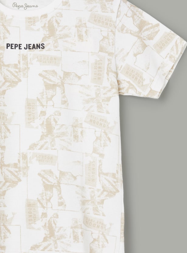 PEPE JEANS Boys Graphic Print T-shirt