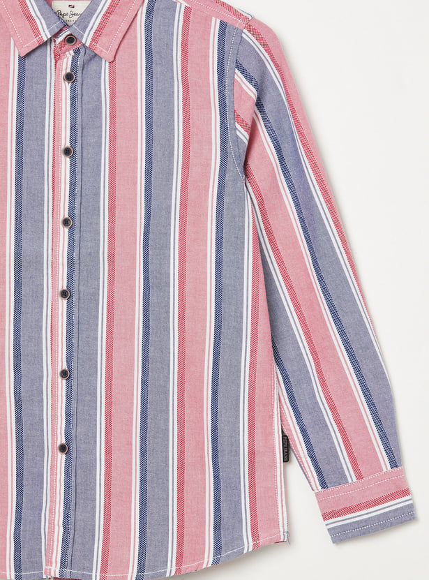 PEPE JEANS Boys Striped Shirt