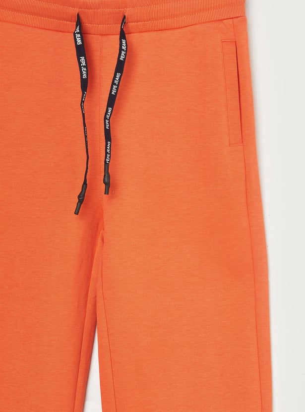 PEPE JEANS Boys Graphic Print Track Pants