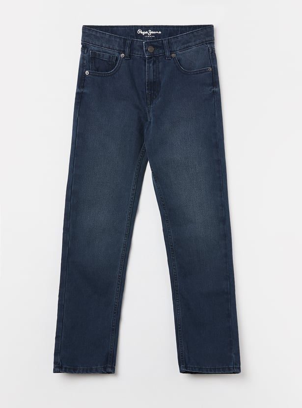 PEPE JEANS Boys Darkwash Regular Fit Jeans