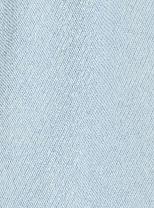 PEPE JEANS Boys Light Wash Drawstring Jeans