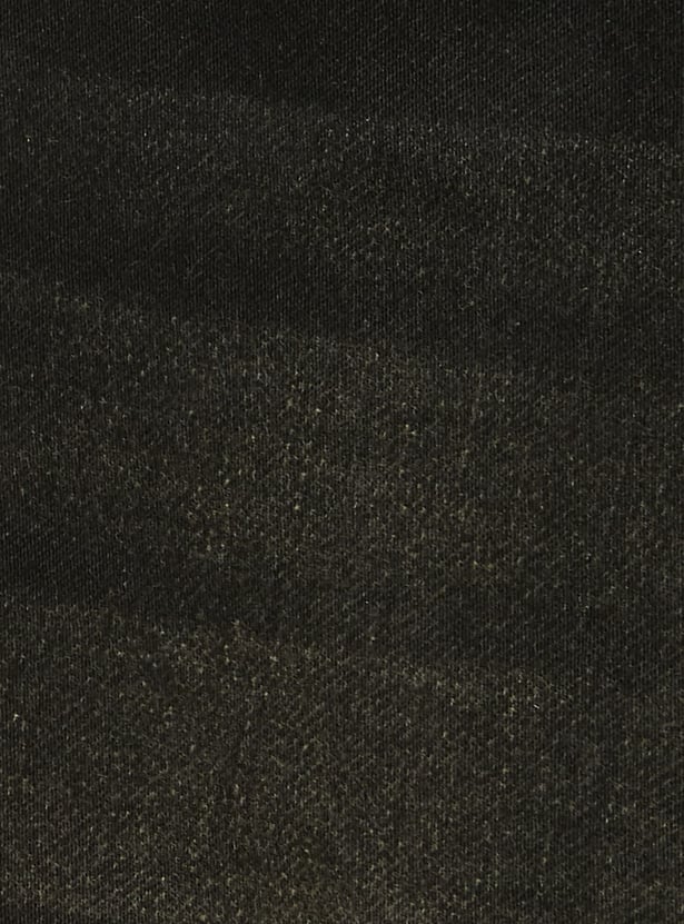 PEPE JEANS Boys Black Tinted Slim Fit Jeans