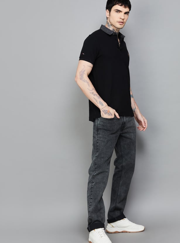 PEPE JEANS Acidwashed Regular Straight Jeans