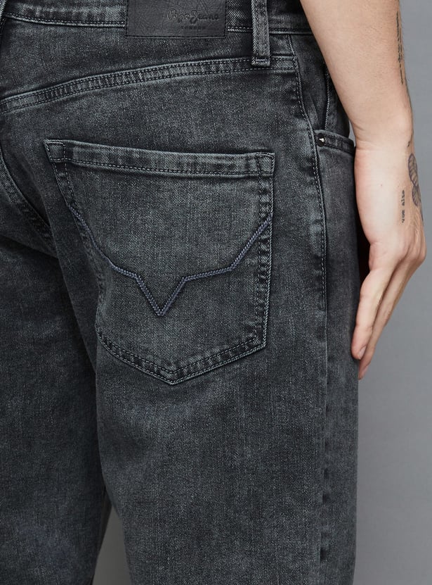 PEPE JEANS Acidwashed Regular Straight Jeans