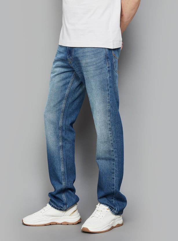 PEPE JEANS Washed Regular Straight Jeans