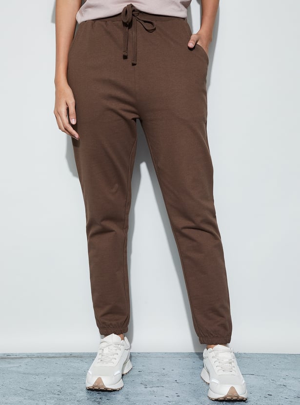 FAME FOREVER Solid Elasticated Joggers
