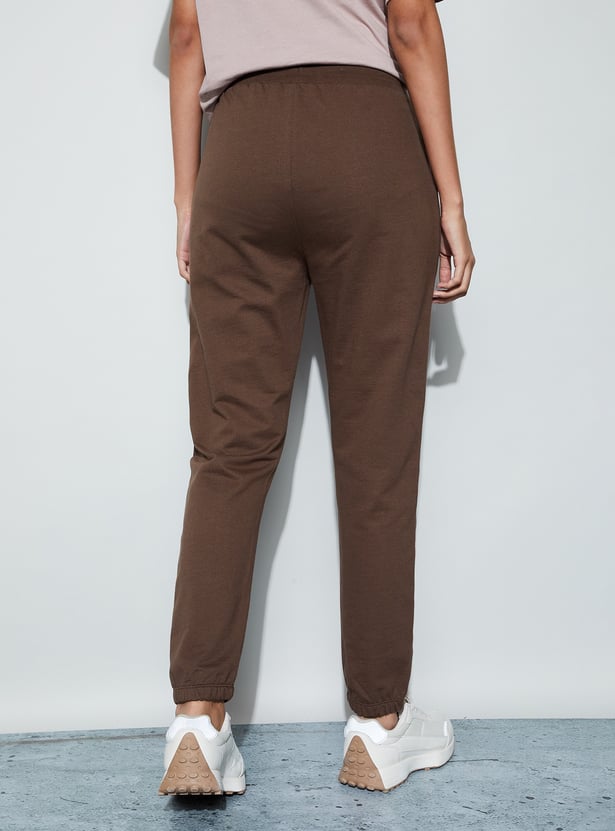 FAME FOREVER Solid Elasticated Joggers