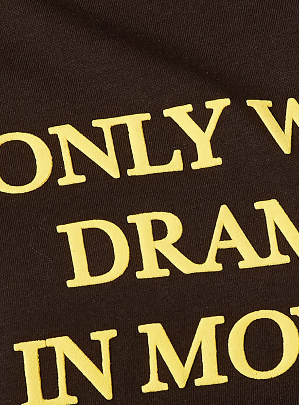 FAME FOREVER Typographic Print T-shirt