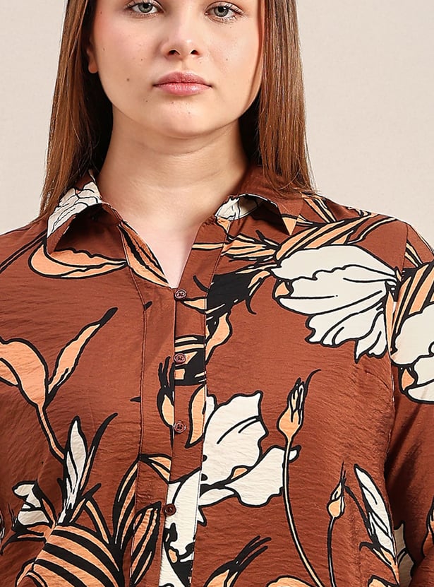 VERO MODA Floral Print Shirt
