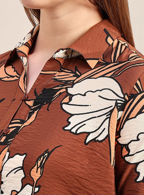 VERO MODA Floral Print Shirt