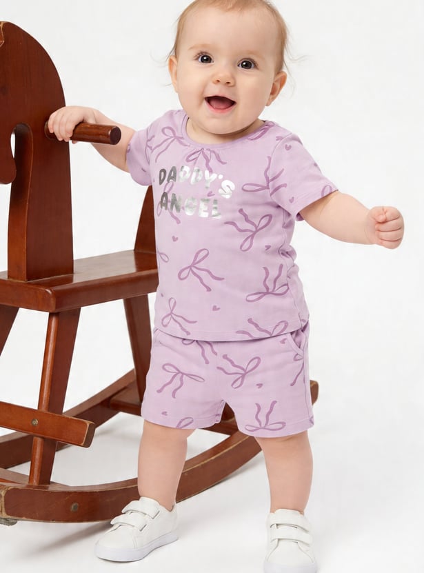 FAME FOREVER Girls Printed Shorts