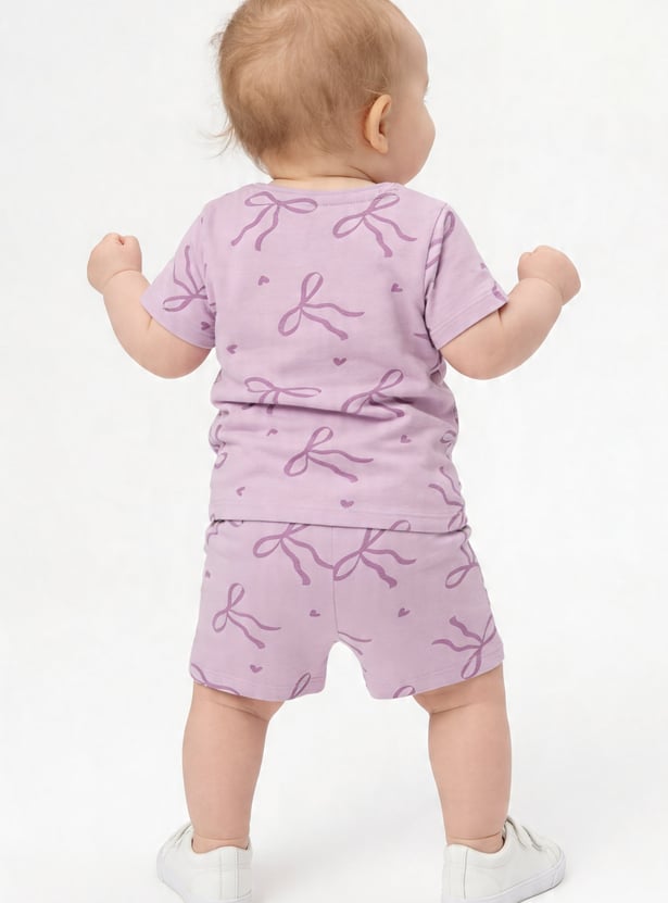 FAME FOREVER Girls Printed Shorts
