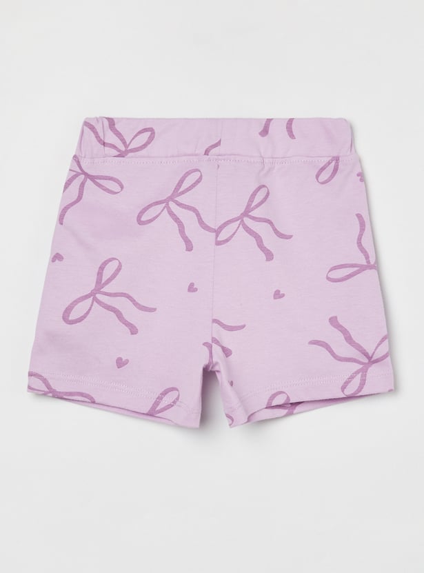 FAME FOREVER Girls Printed Shorts