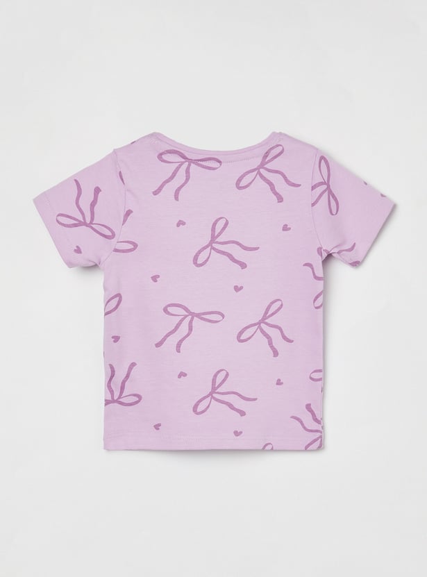 FAME FOREVER Girls Printed T-shirt