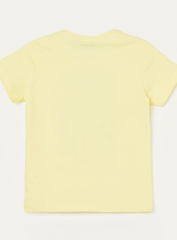 FAME FOREVER Girls Graphic Print T-shirt