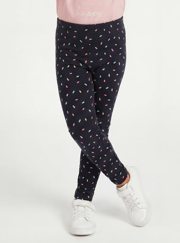 FAME FOREVER Girls Printed Leggings