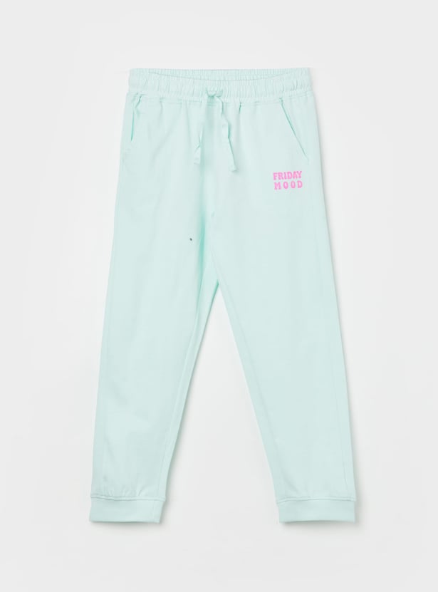 FAME FOREVER Girls Solid Track Pants