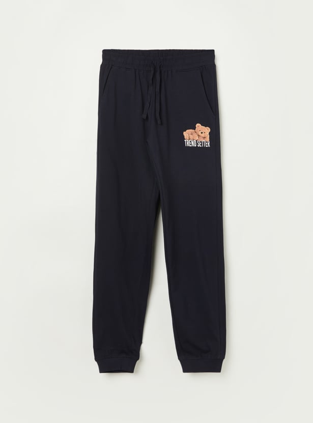 FAME FOREVER Girls Printed Joggers