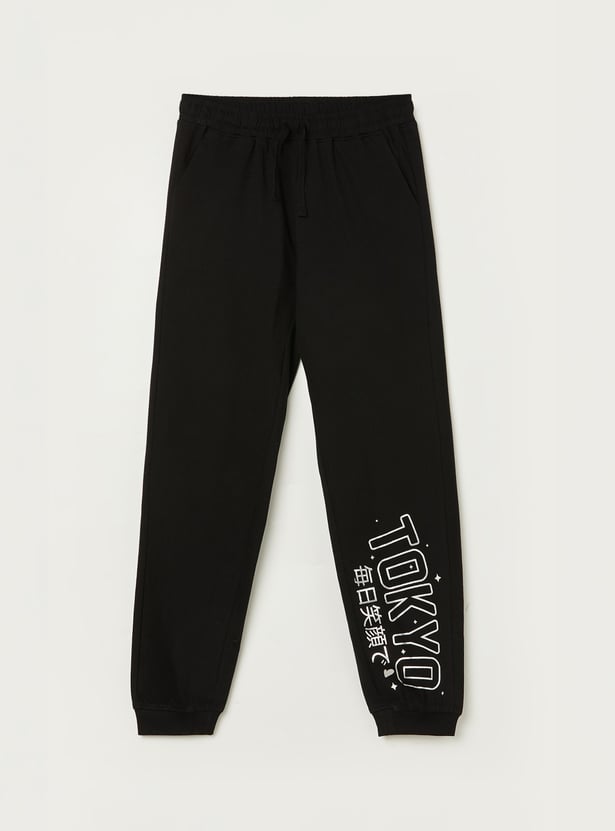 FAME FOREVER Girls Printed Joggers