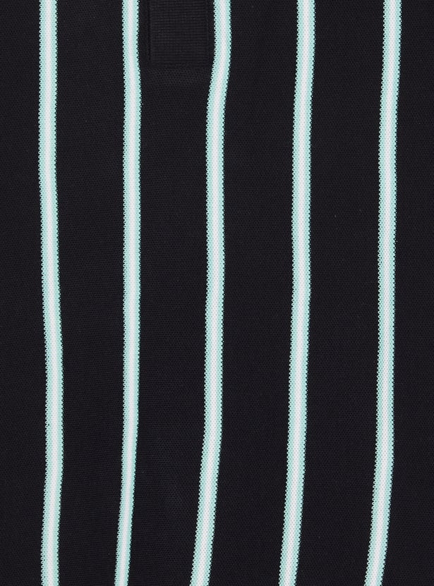 UNITED COLORS OF BENETTON Boys Striped Polo T-shirt