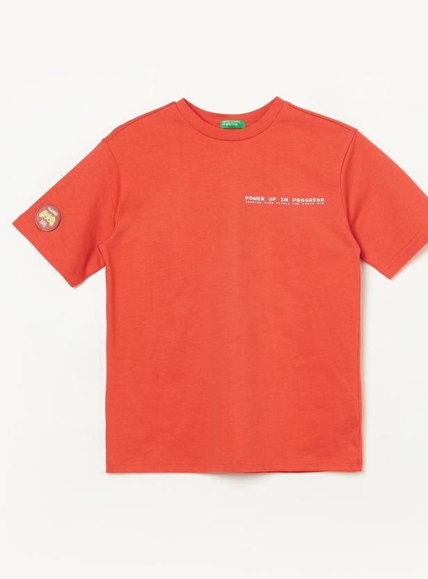 UNITED COLORS OF BENETTON Boys Graphic Print T-shirt