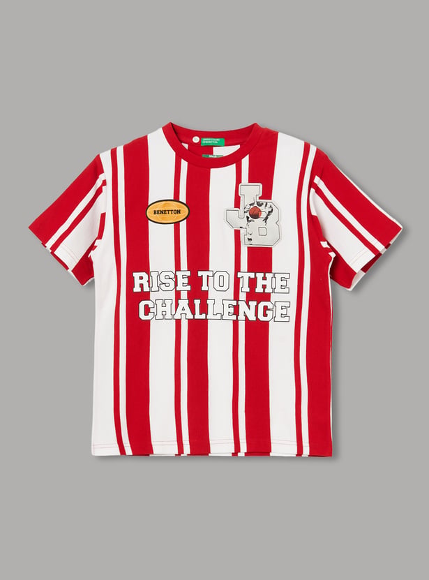 UNITED COLORS OF BENETTON Boys Striped T-shirt
