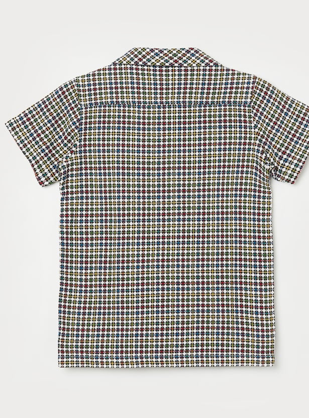UNITED COLORS OF BENETTON Boys Checked Shirts
