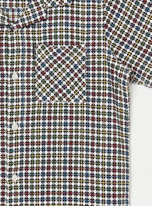 UNITED COLORS OF BENETTON Boys Checked Shirts