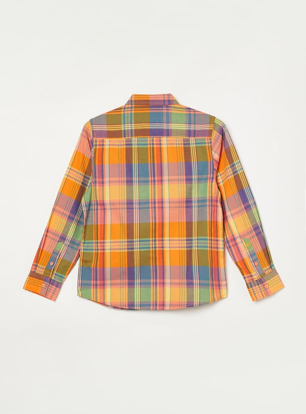 UNITED COLORS OF BENETTON Boys Checked Shirt