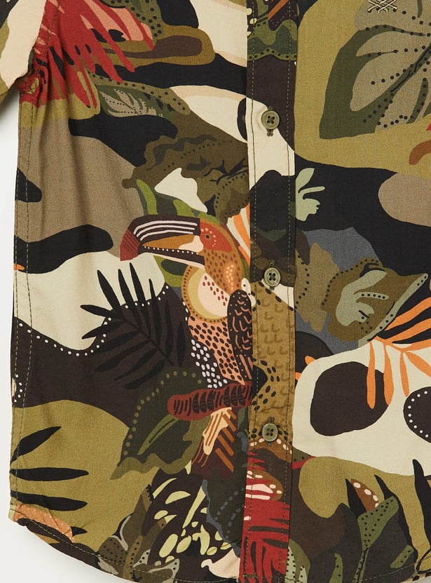 UNITED COLORS OF BENETTON Printed Shirt