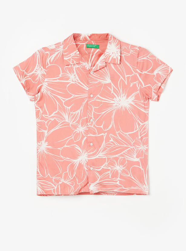 UNITED COLORS OF BENETTON Boys Printed Shirt