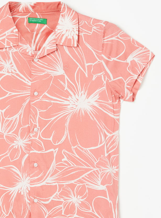 UNITED COLORS OF BENETTON Boys Printed Shirt
