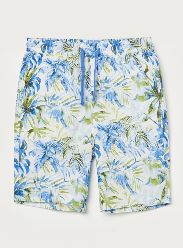 UNITED COLORS OF BENETTON Boys Printed Regular Shorts