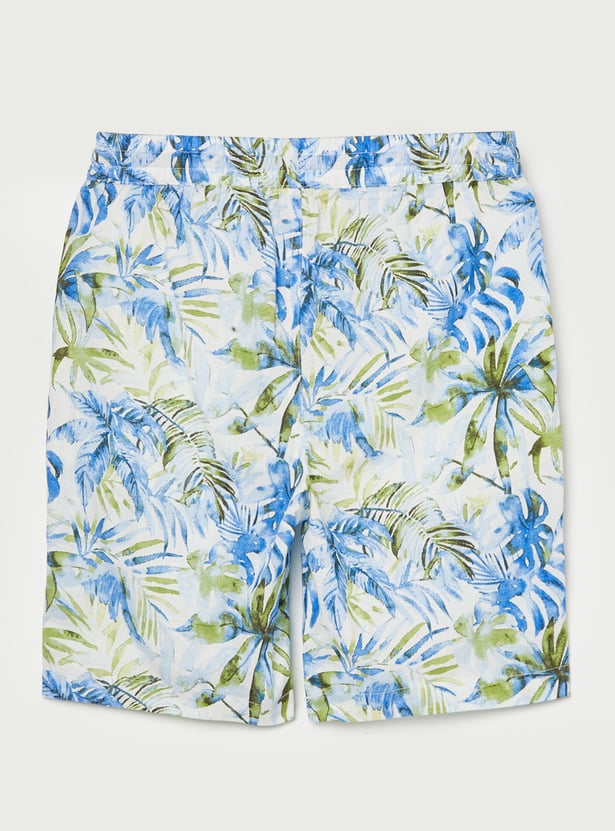 UNITED COLORS OF BENETTON Boys Printed Regular Shorts