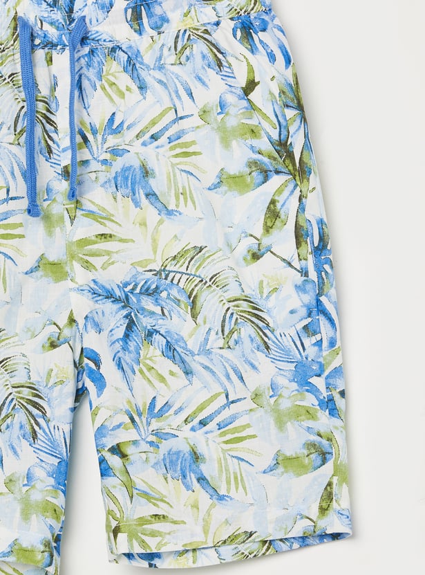 UNITED COLORS OF BENETTON Boys Printed Regular Shorts