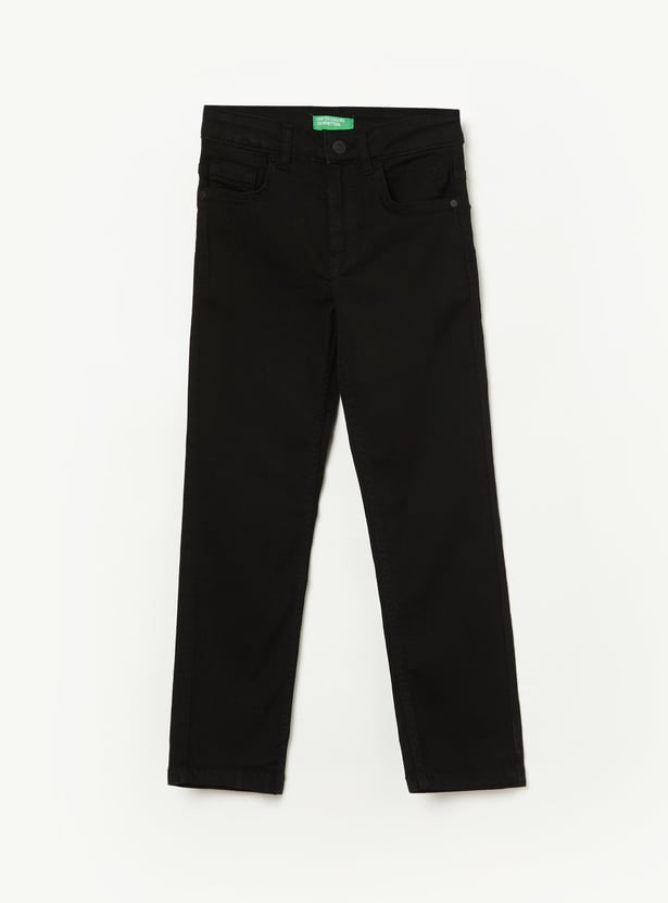 UNITED COLORS OF BENETTON Boys Darkwashed Jeans