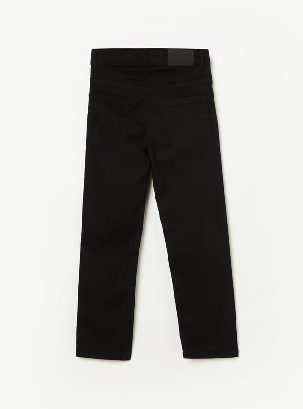 UNITED COLORS OF BENETTON Boys Darkwashed Jeans