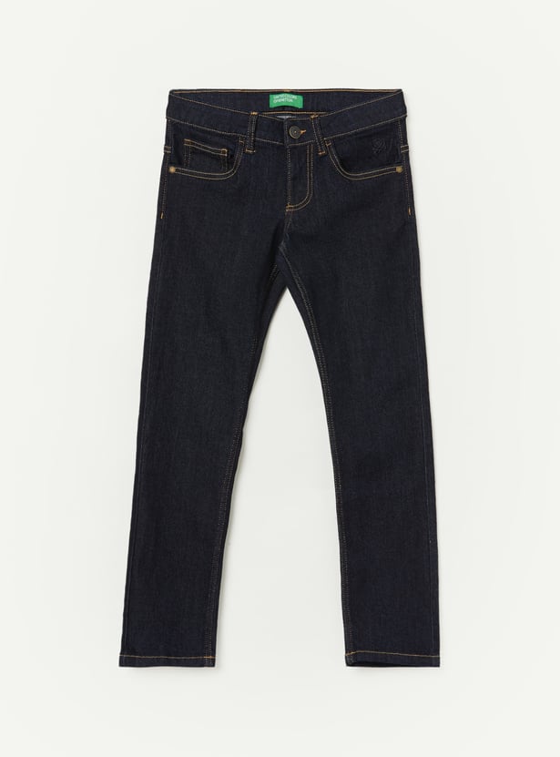 UNITED COLORS OF BENETTON Darkwashed Slim Fit Jeans